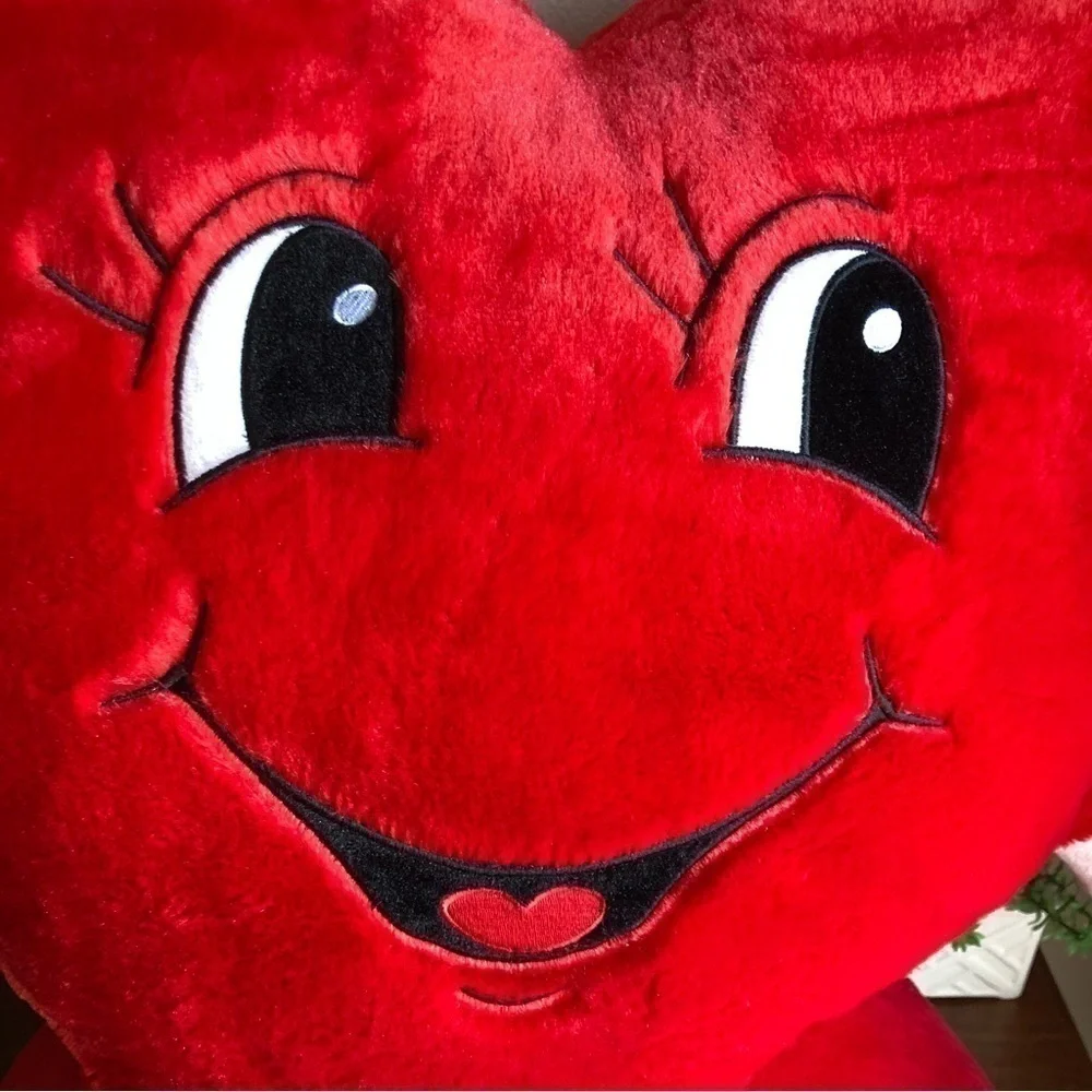 Dan Dee vintage jumbo open arms Heart plush
